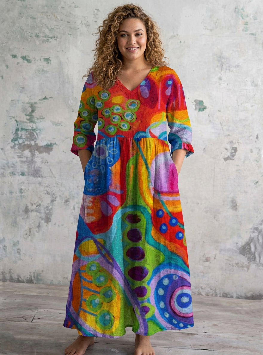 Vivarosa | Kaleidoscope Maxi Dress