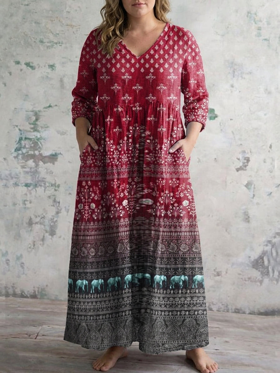 Saharaelle | Nomad Charm Maxi Dress