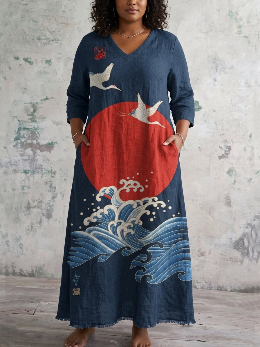 Kaelina | Rising Tide Maxi Dress