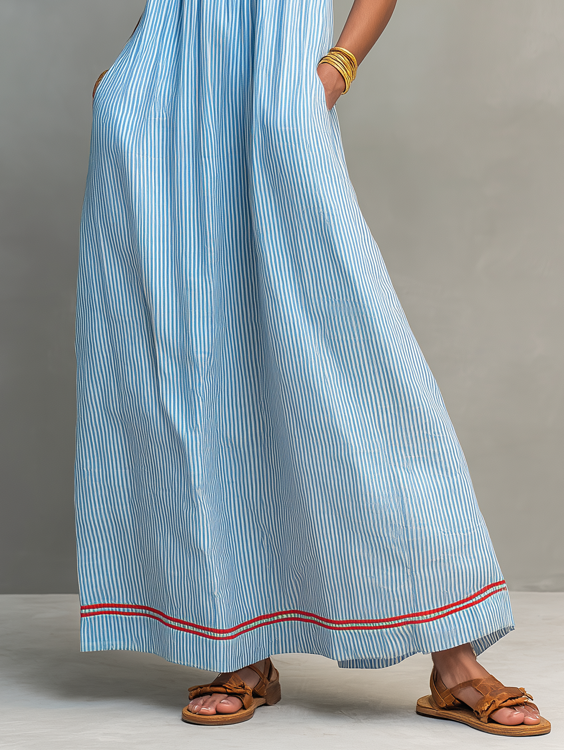 Aurora – Breezy Striped Maxi Dress