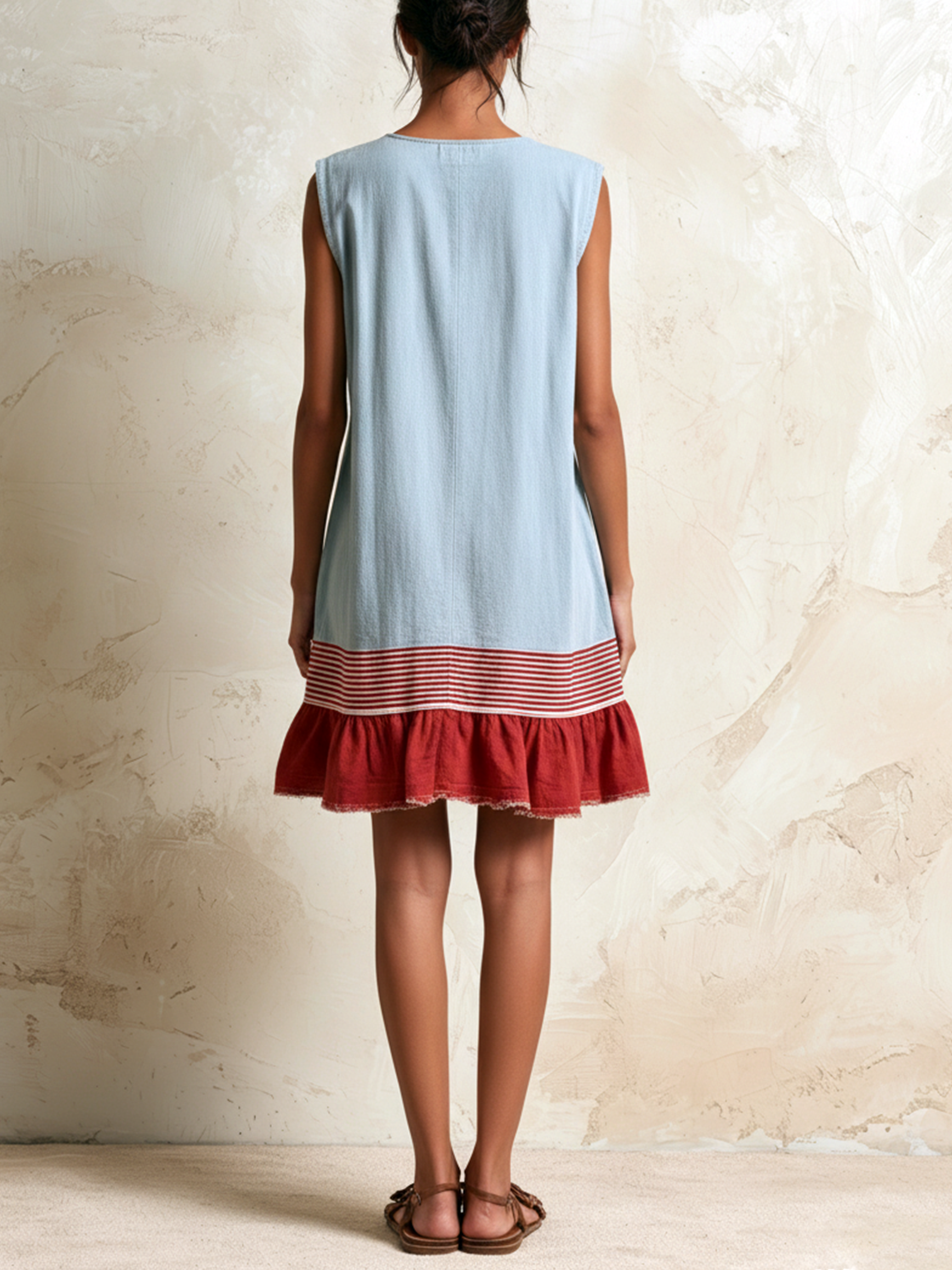 Hazel™ Ruffle Hem Tunic Dress
