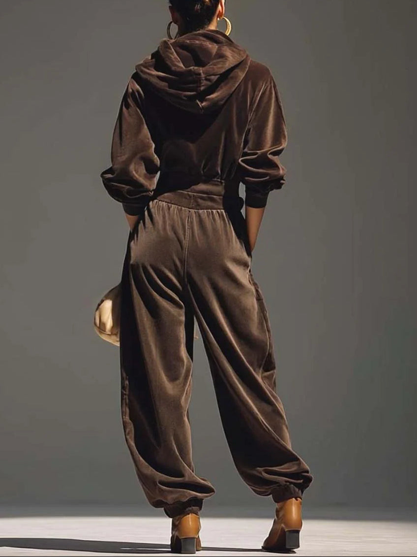 Scarlett | Loose Velour Set