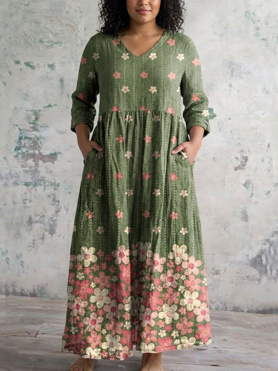 Verdalisa | Meadow Blossom Maxi Dress