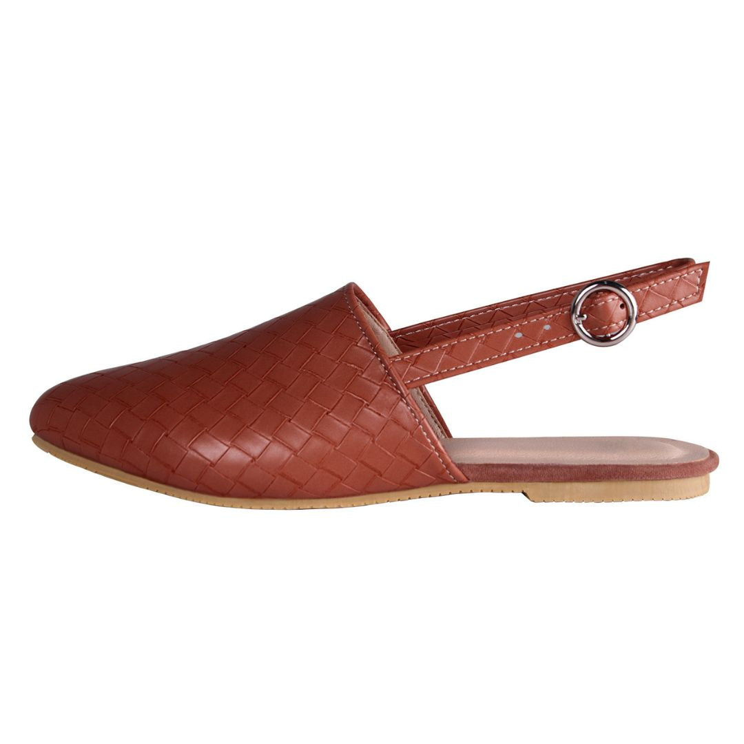 Caletta Braided Slingback Mules