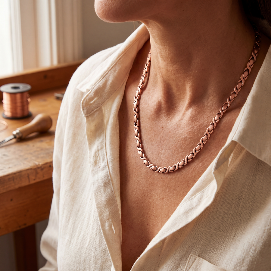 Charlotte's Cedar Copper Necklace
