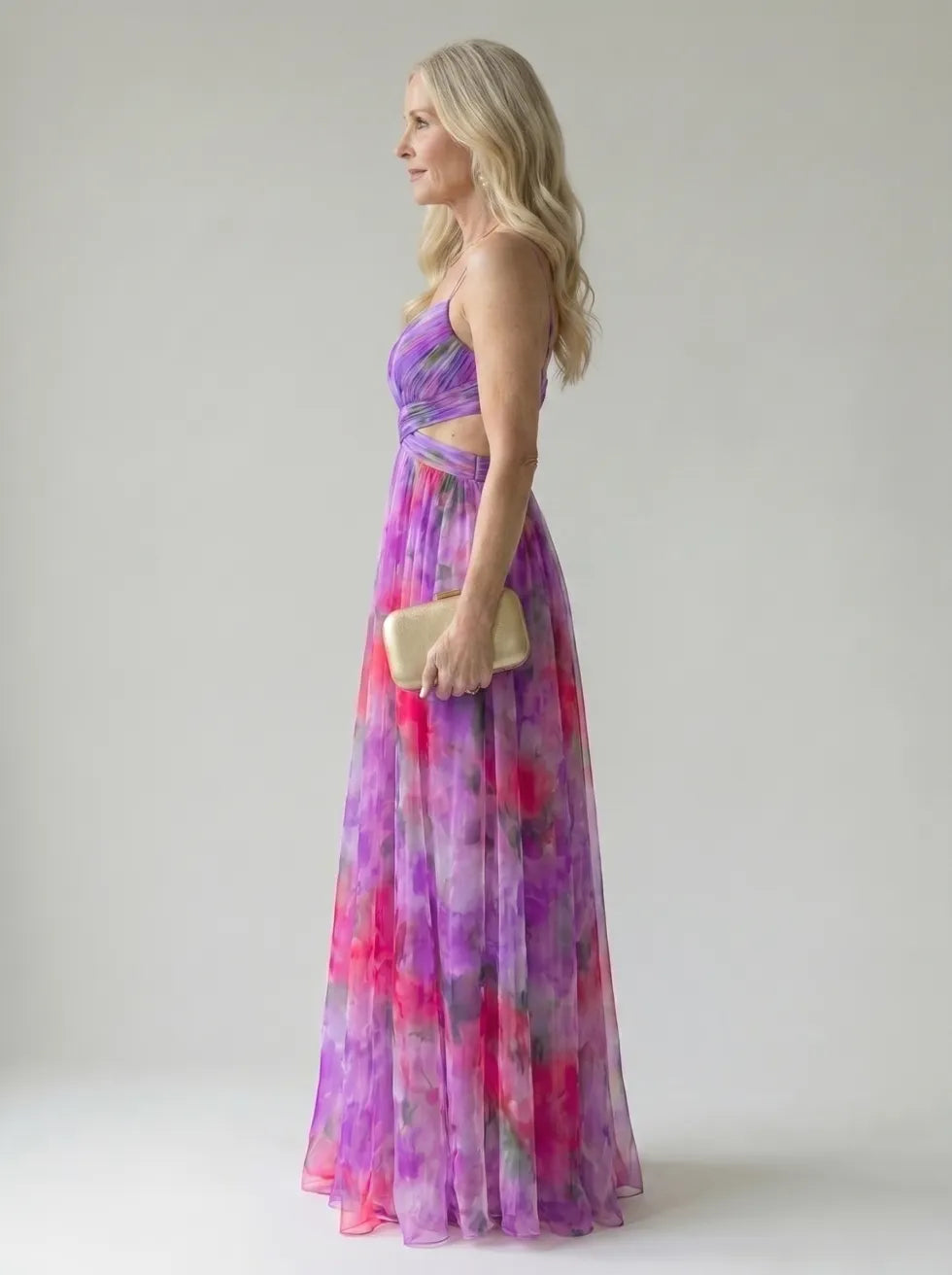 Isel™ Soft Wrap Maxi Dress