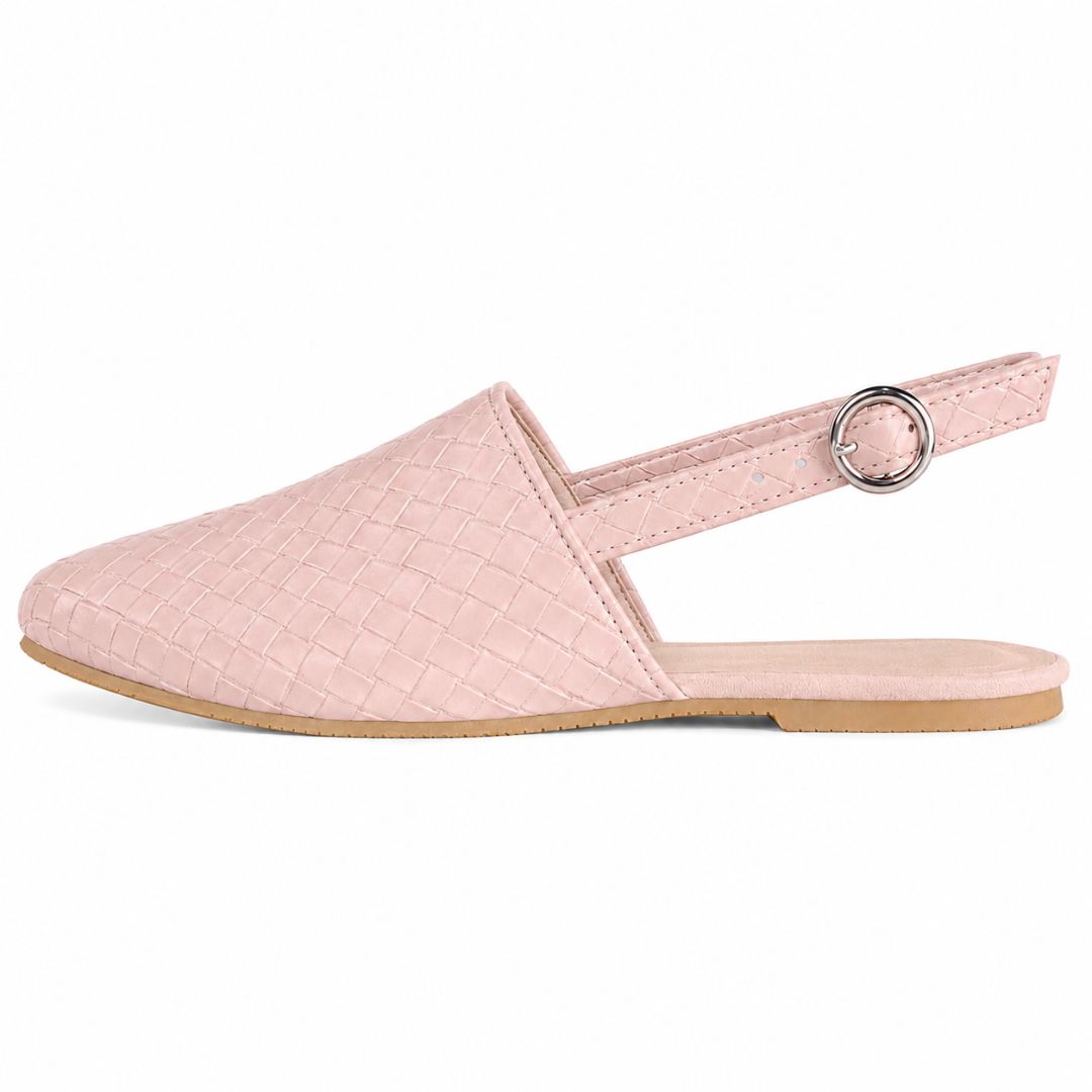 Caletta Braided Slingback Mules