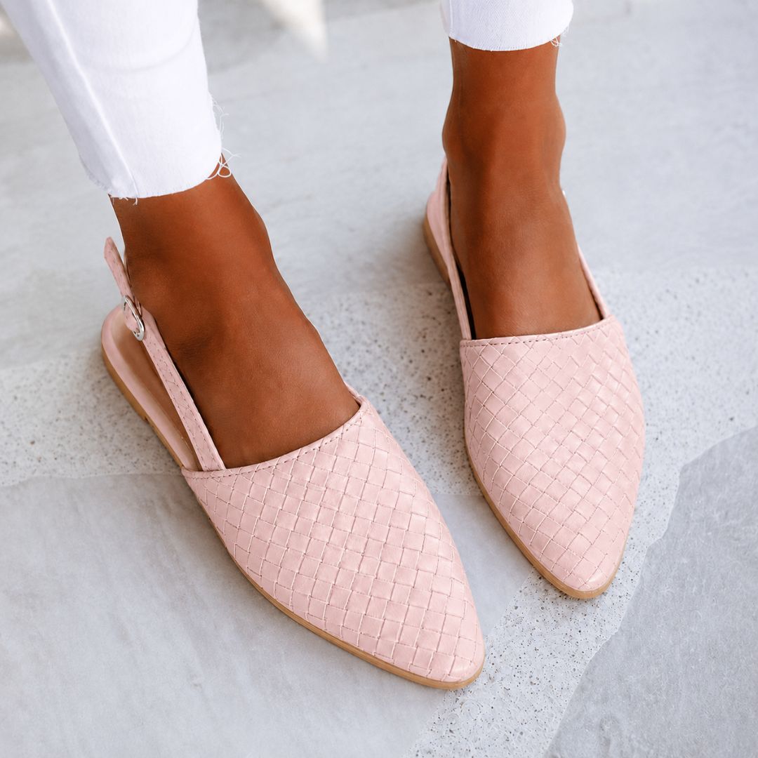 Caletta Braided Slingback Mules