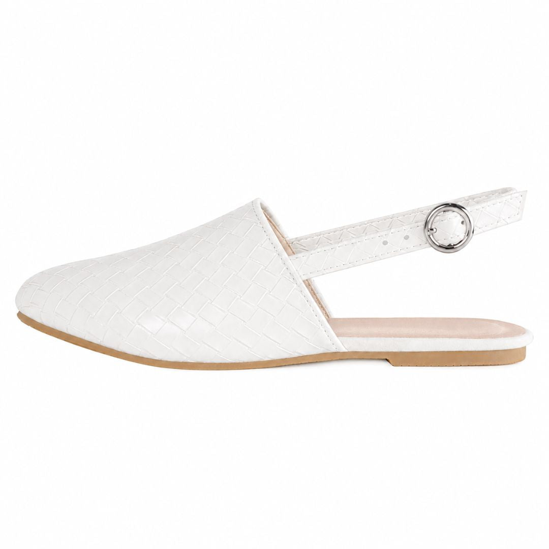 Caletta Braided Slingback Mules