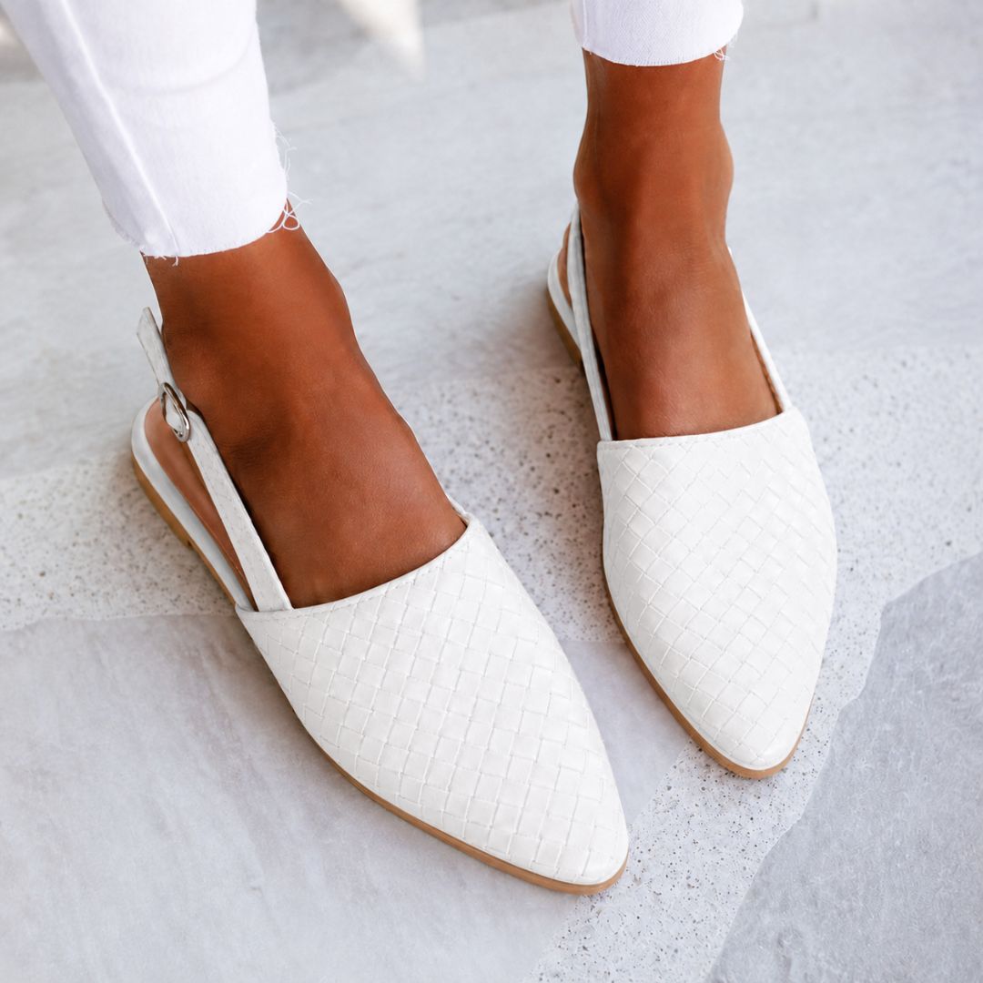Caletta Braided Slingback Mules