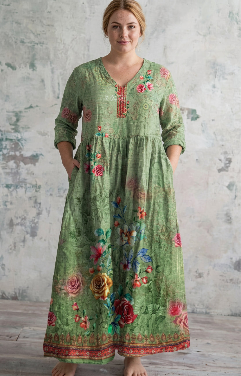 Emily | Garden Grace Maxi Dress
