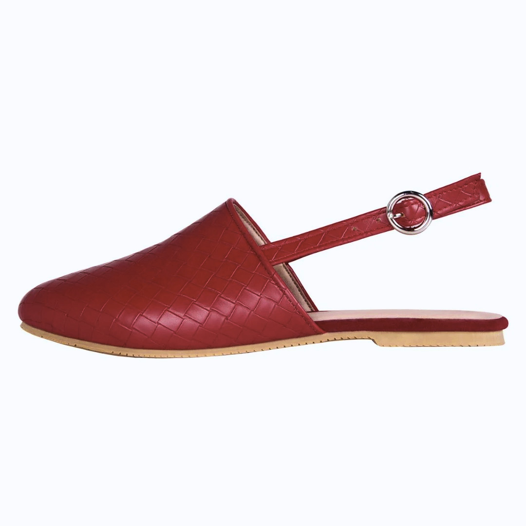 Caletta Braided Slingback Mules