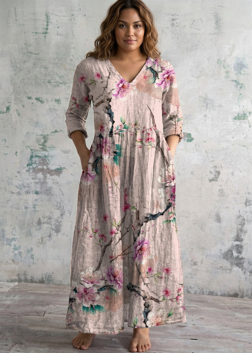 Sakurielle | Blossom Breeze Maxi Dress