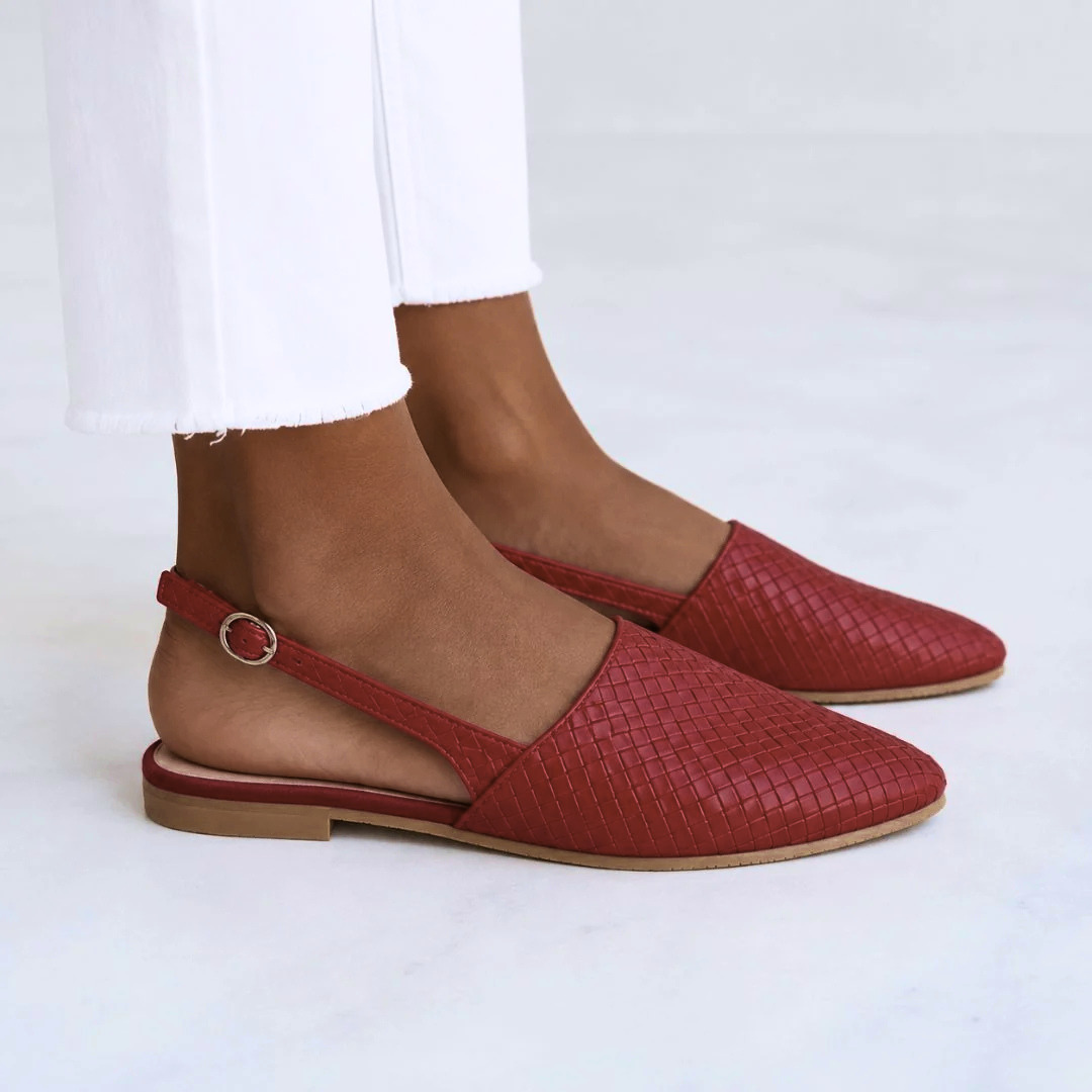 Caletta Braided Slingback Mules
