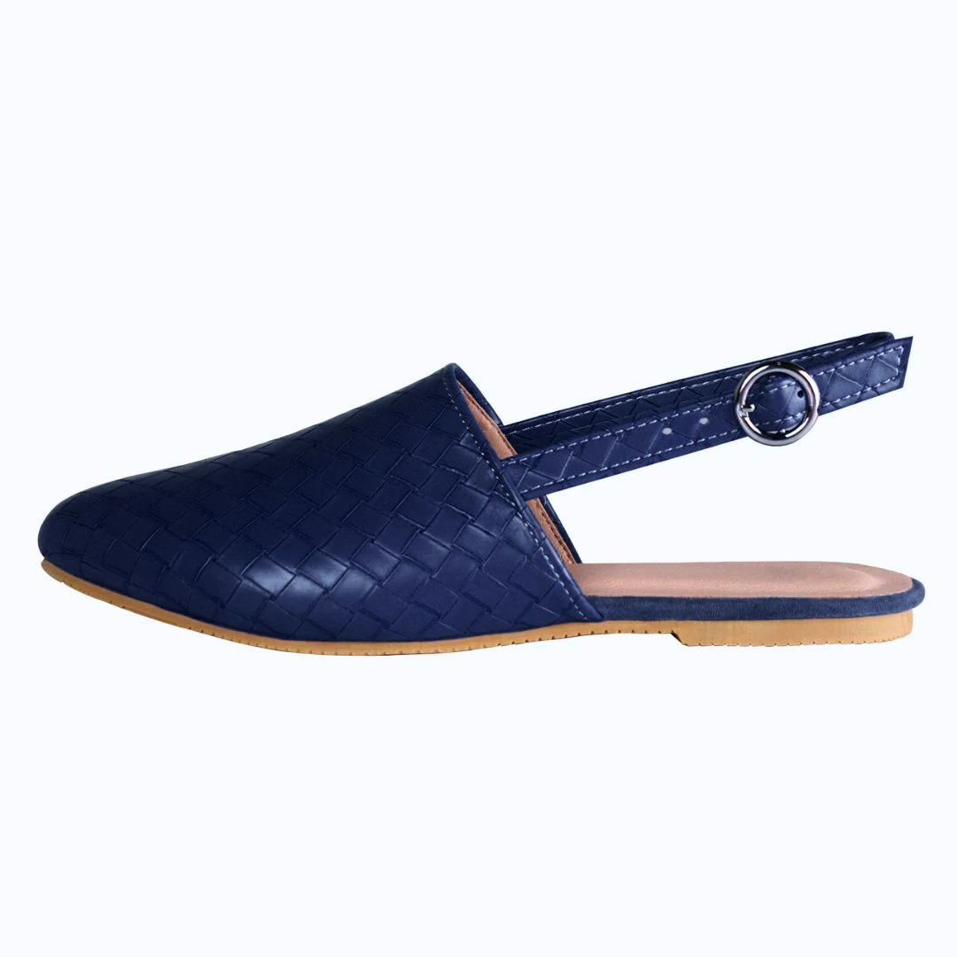 Caletta Braided Slingback Mules