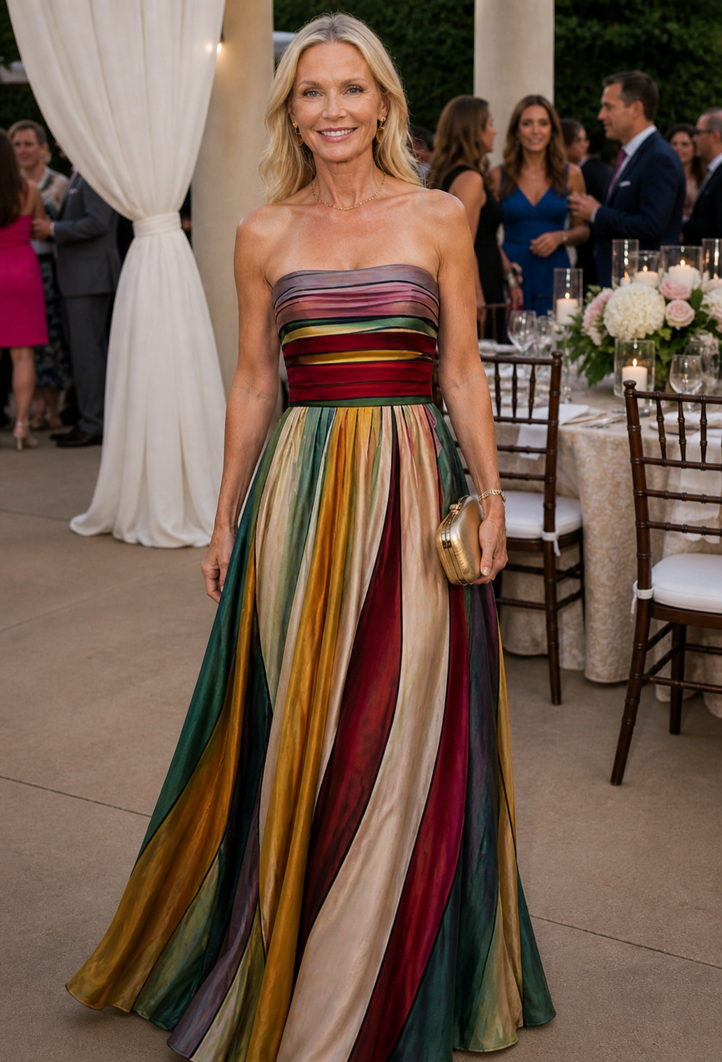Talma | Effortless Strapless A-Line Dress