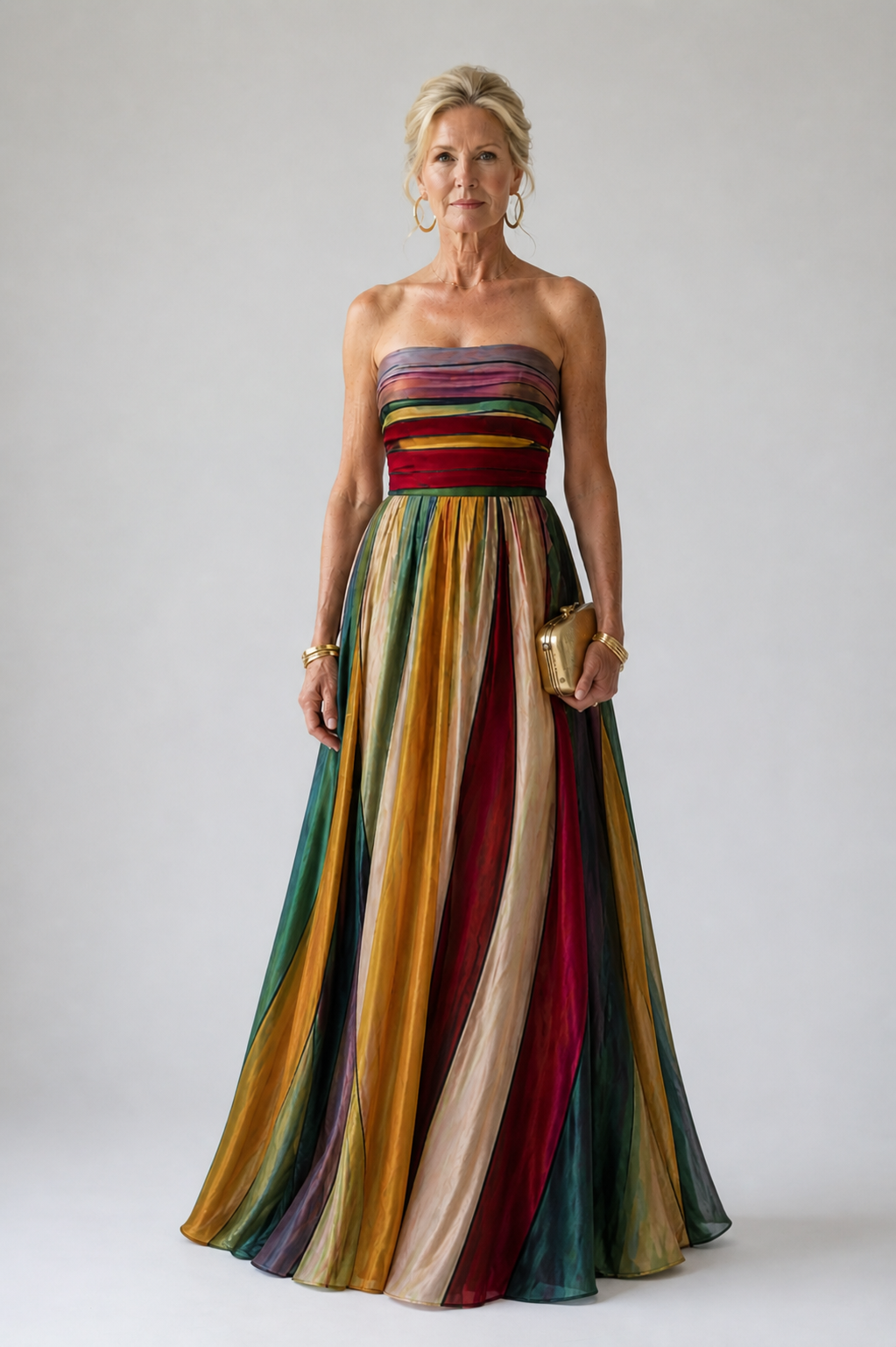 Talma | Effortless Strapless A-Line Dress