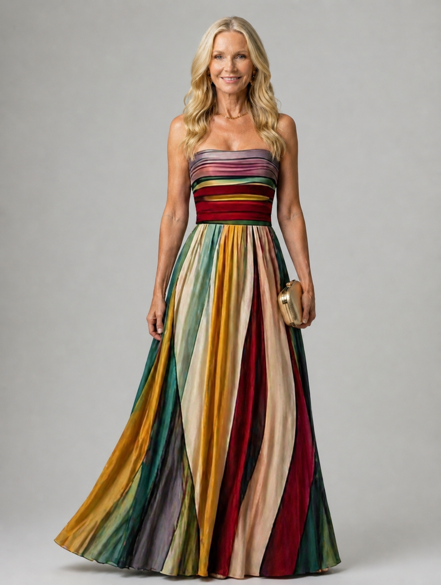 Talma | Effortless Strapless A-Line Dress