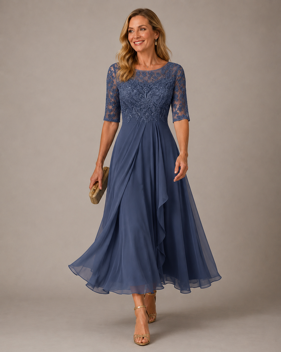 ROSE – THE LACE MIDI DRESS