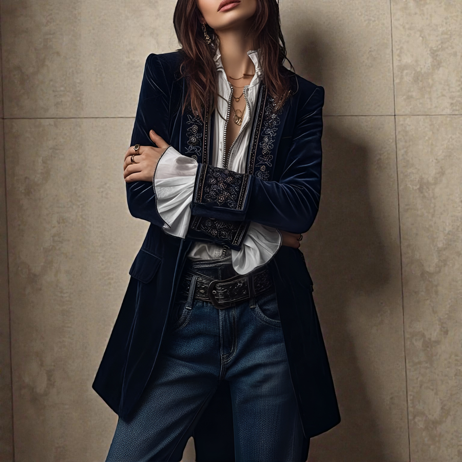 Rosalind™ Luxurious Velvet Jacket