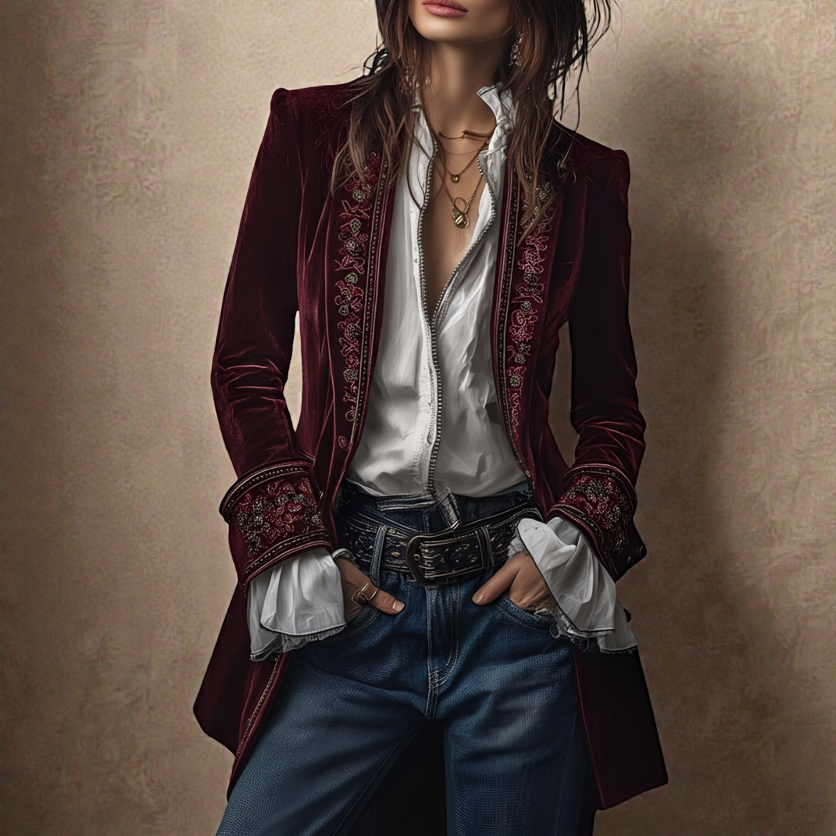 Rosalind™ Luxurious Velvet Jacket