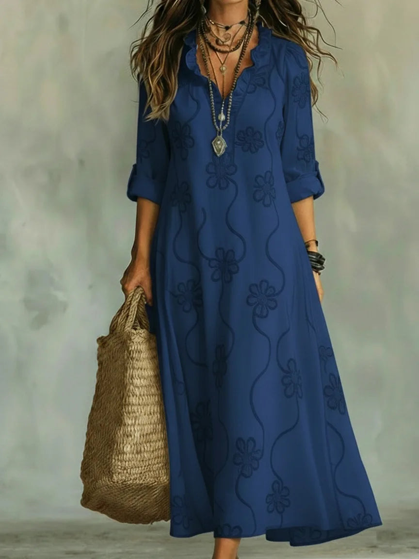 Rosa - Elegant Floral Dress