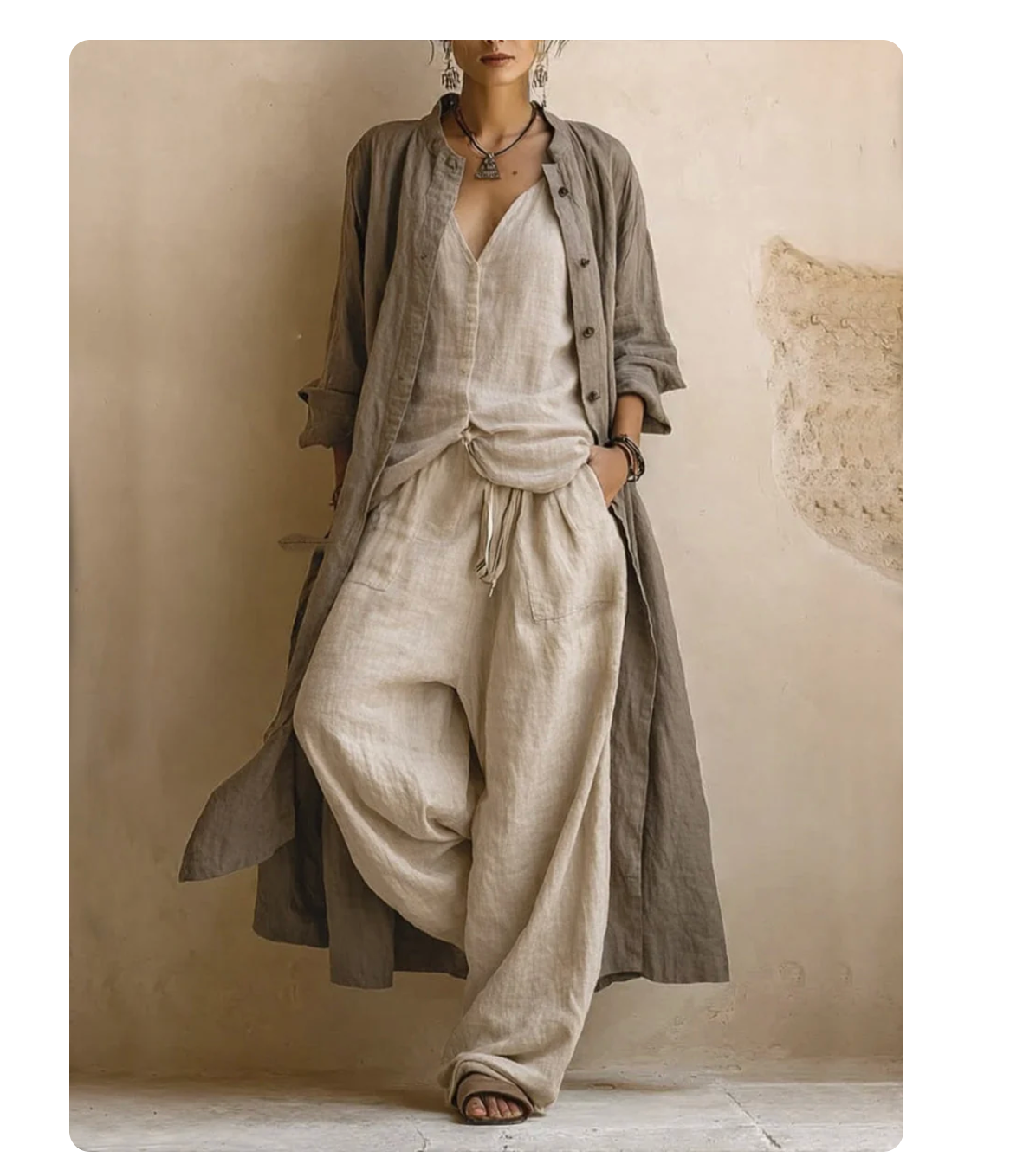 GIULIA | LAYERED FLUID BOHEMIAN SET
