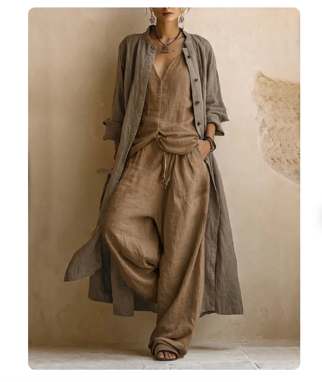 GIULIA | LAYERED FLUID BOHEMIAN SET