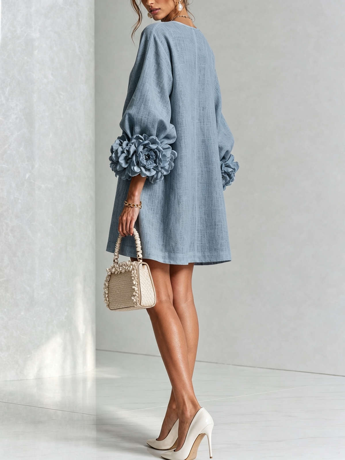 Rosalie | Button-Down Mini Dress