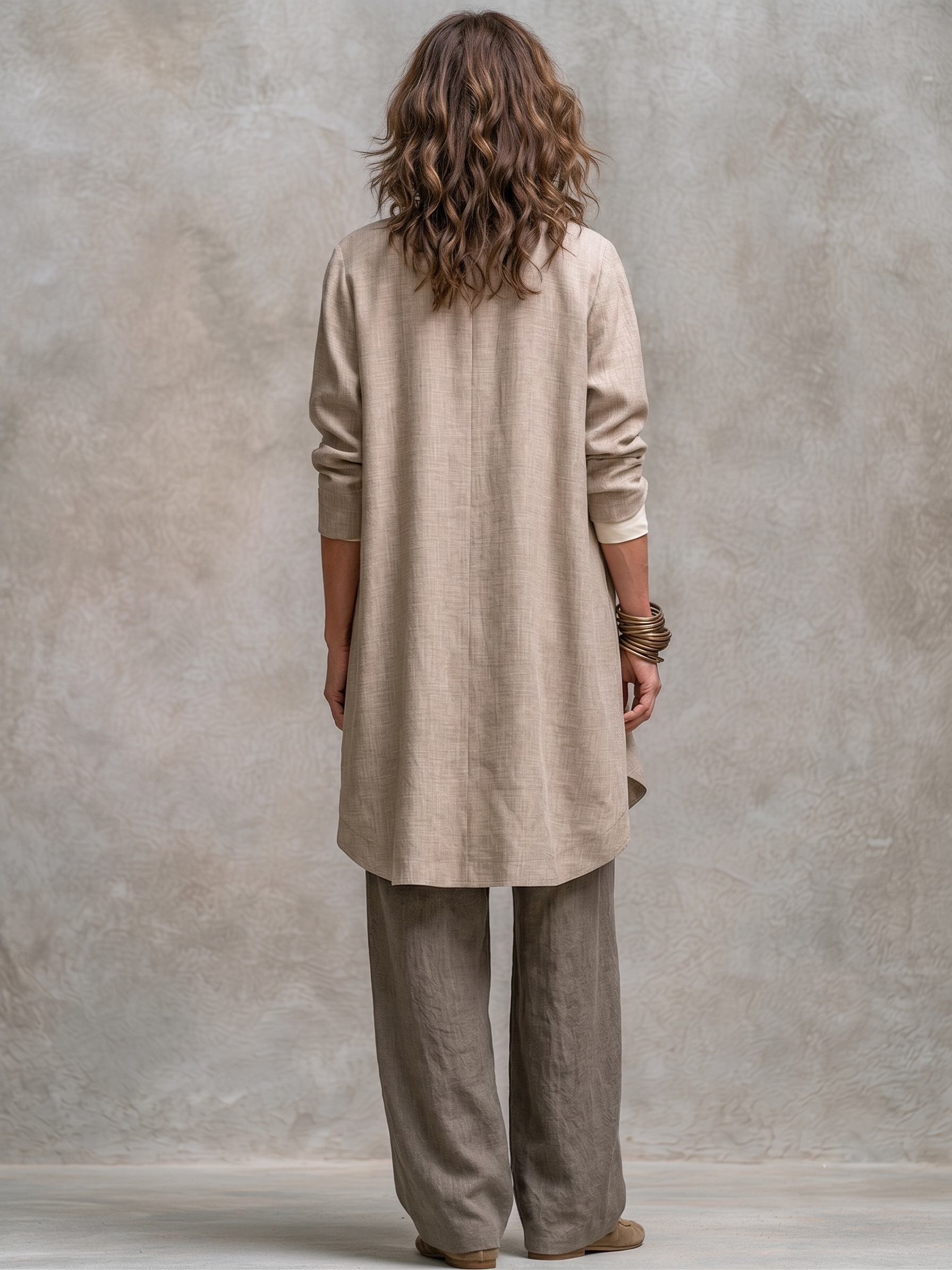 Eliana | Three-Piece Wide-Leg Suit Set