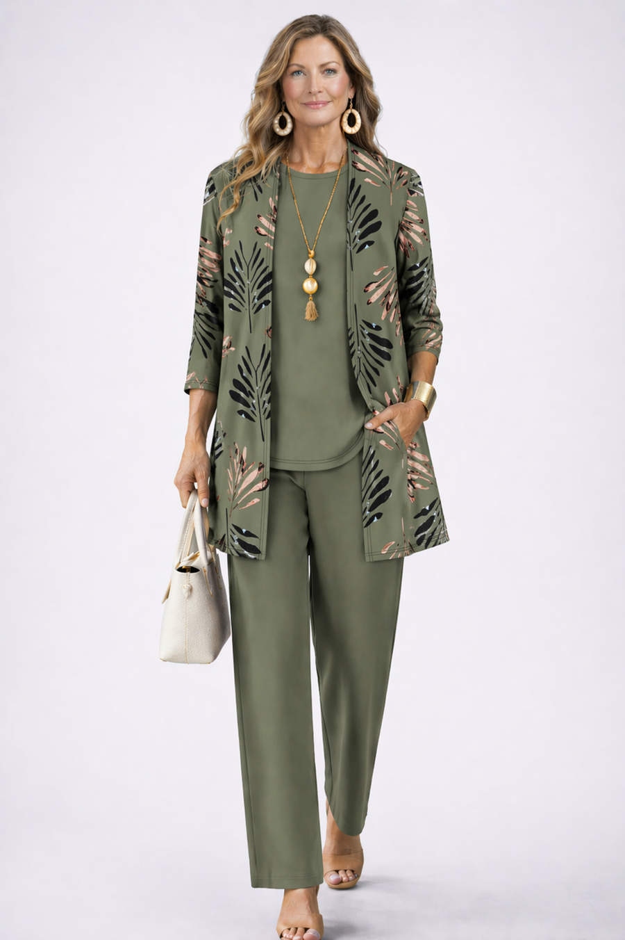 Adelaide | Three-Piece Cardigan Set