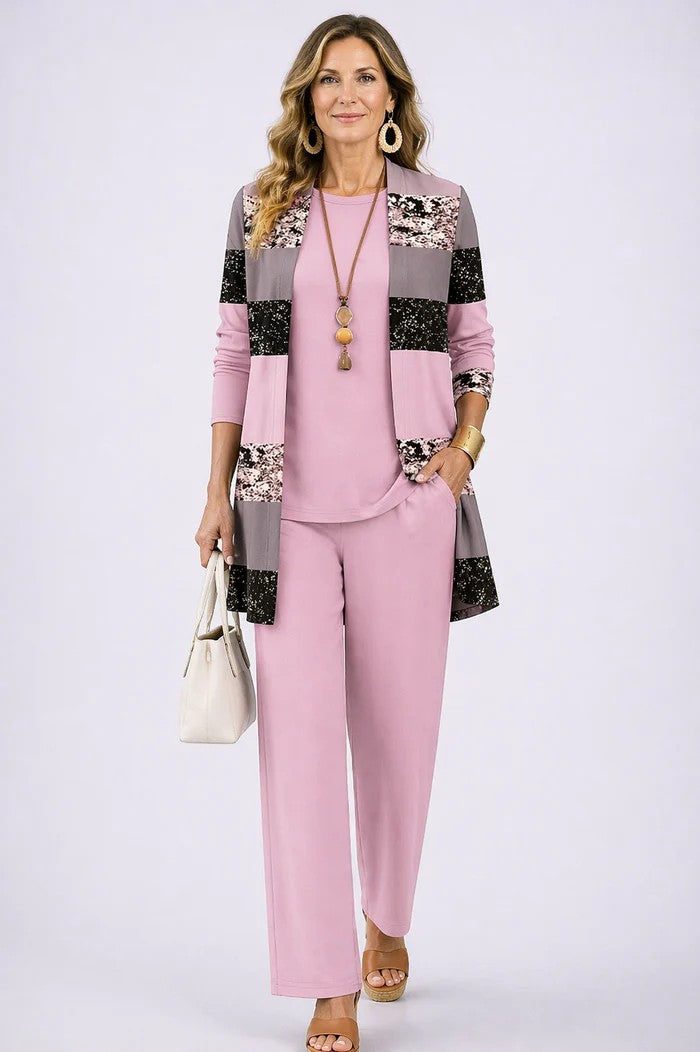 Adelaide | Three-Piece Cardigan Set