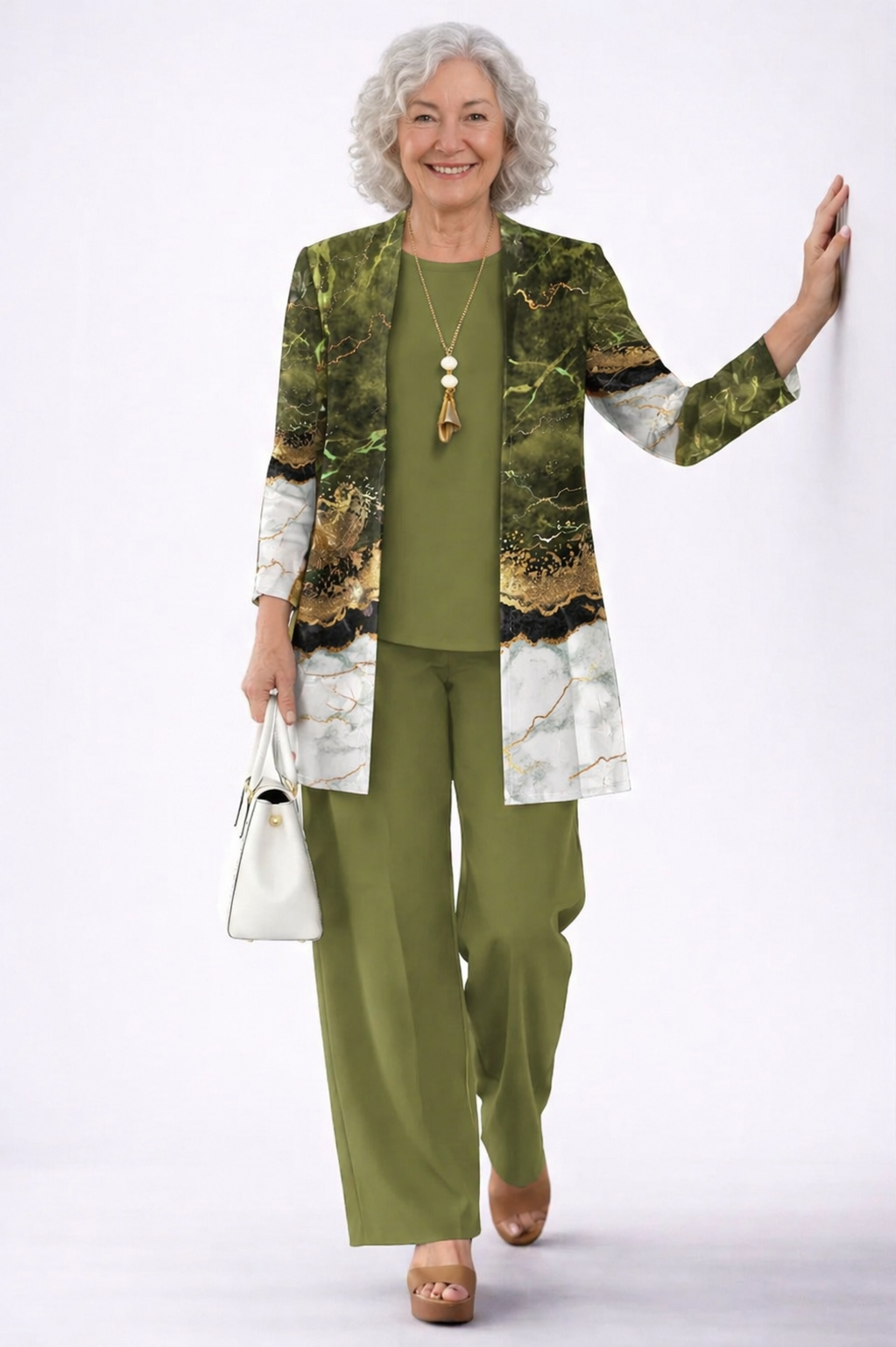 Bernice | Three-Piece Cardigan Set