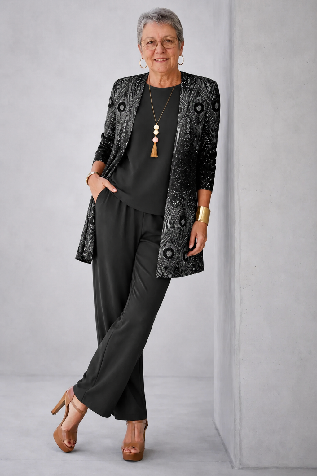 Cordelia | Three-Piece Cardigan Set