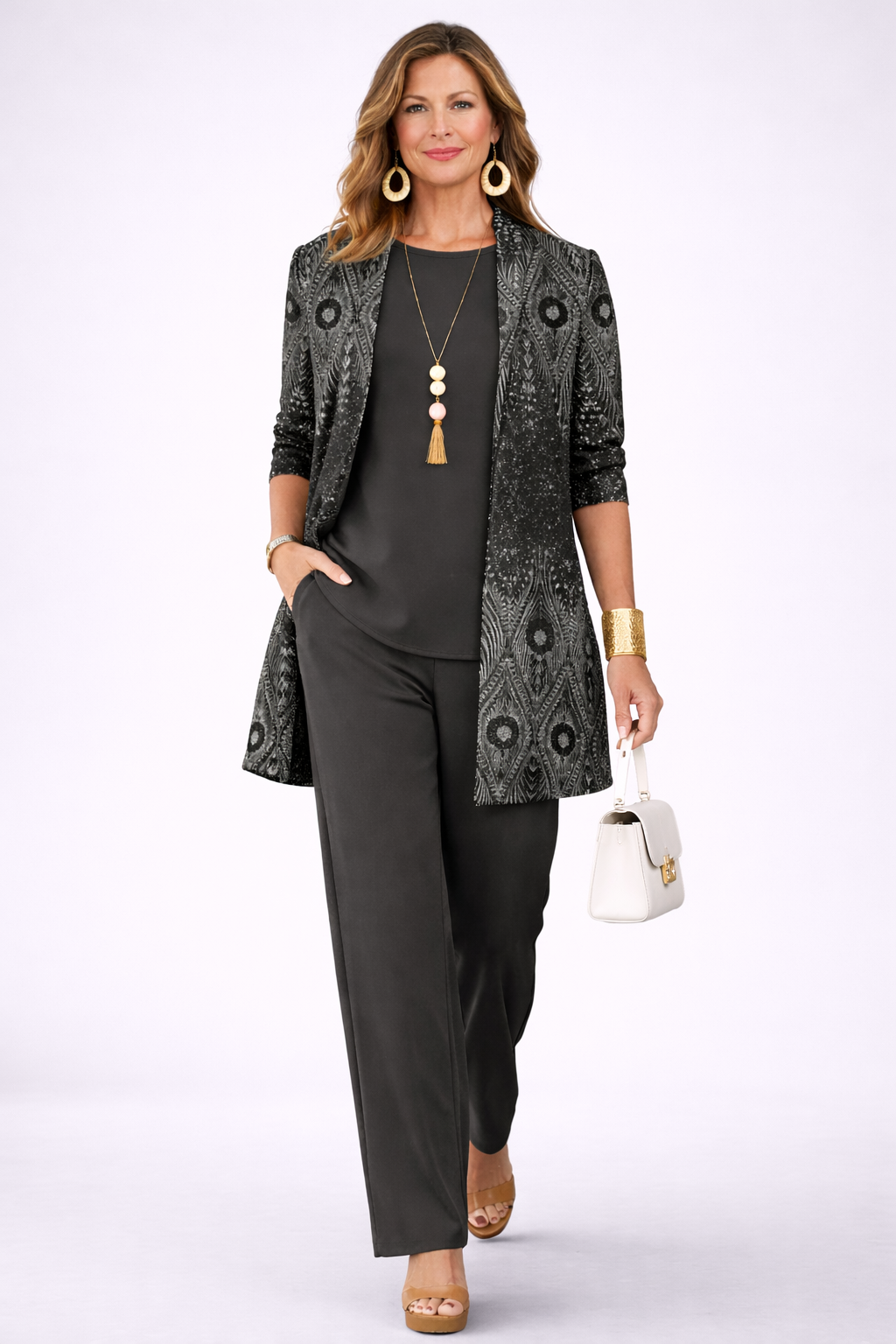 Cordelia | Three-Piece Cardigan Set