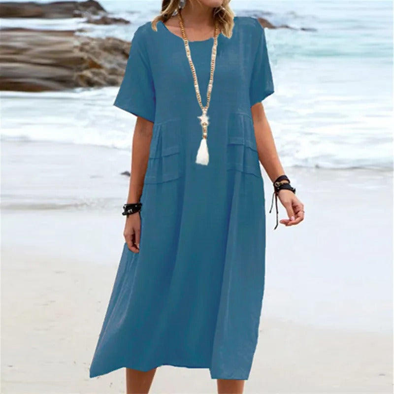 Hannah™ | Chic Cotton Sundress