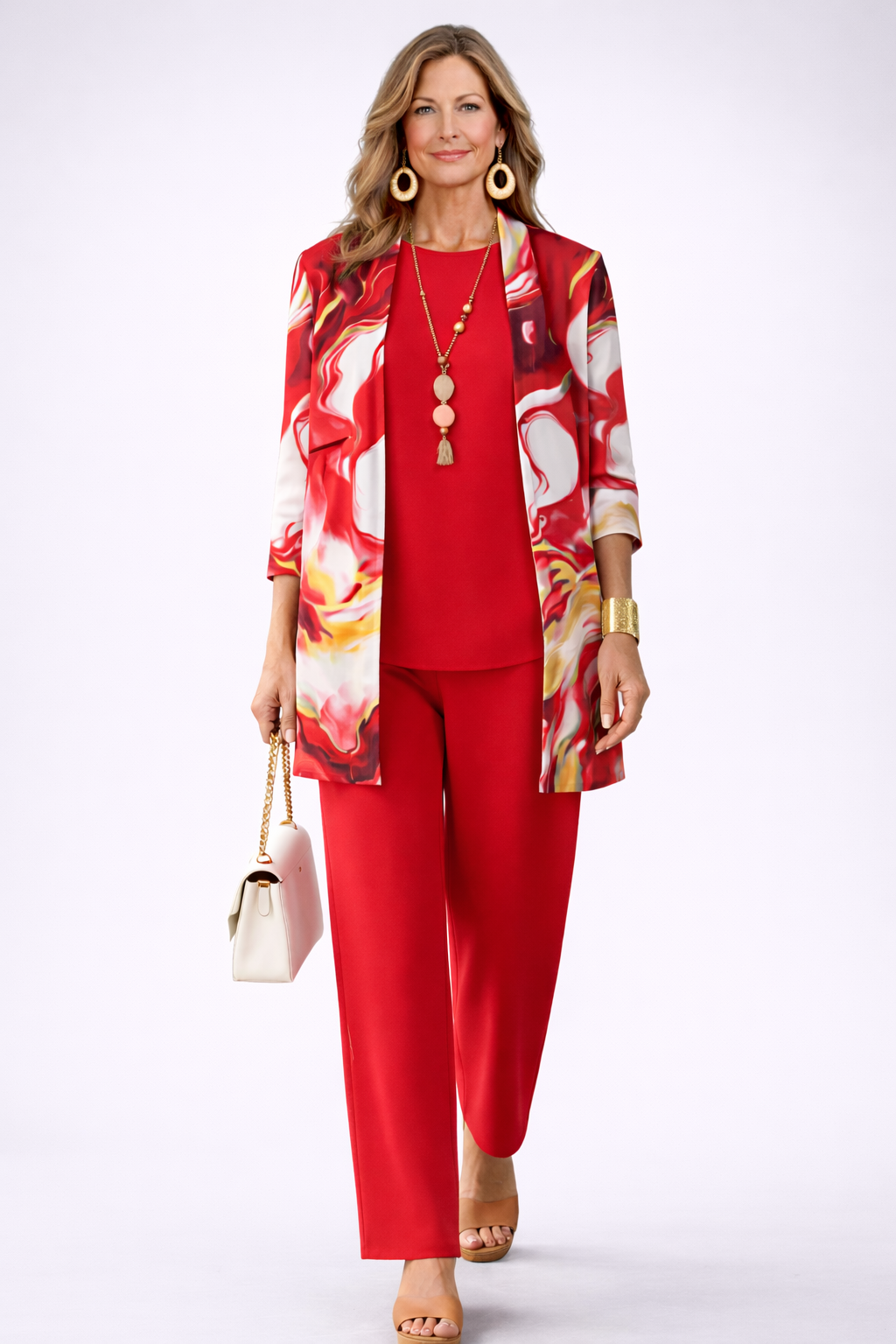 Gail | Three-Piece Cardigan Set