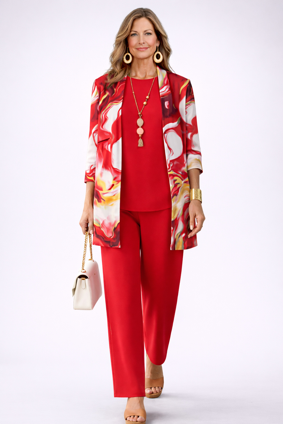 Gail | Three-Piece Cardigan Set