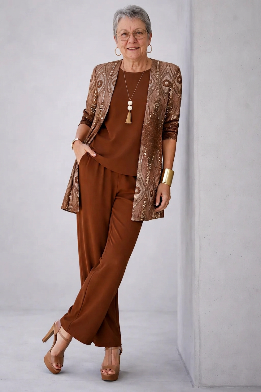 Gwendolyn | Three-Piece Cardigan Set
