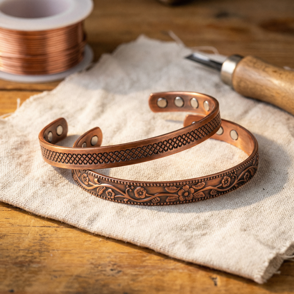 Charlotte's Forge Copper Set
