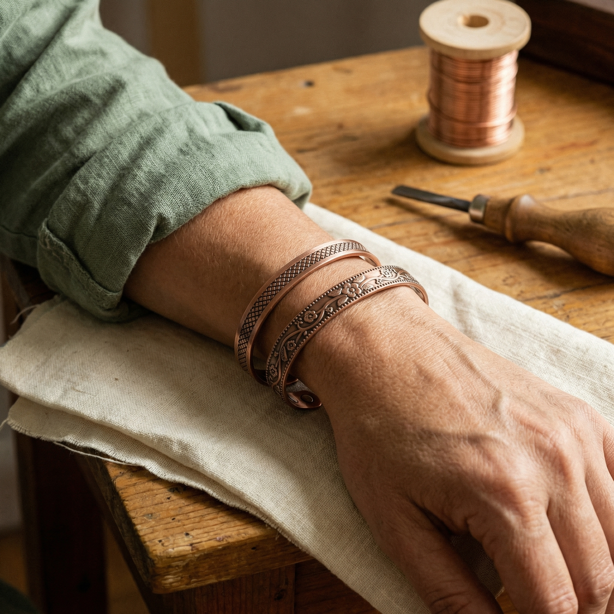 Charlotte's Forge Copper Set