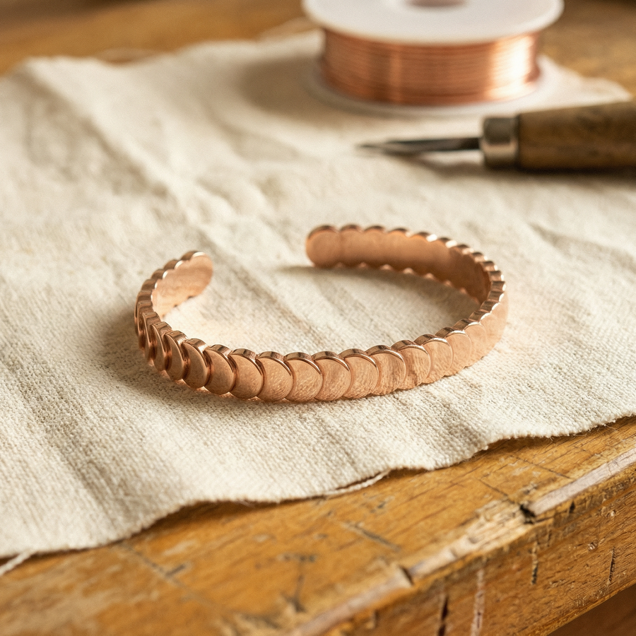 Charlotte's Tide Copper Bracelet