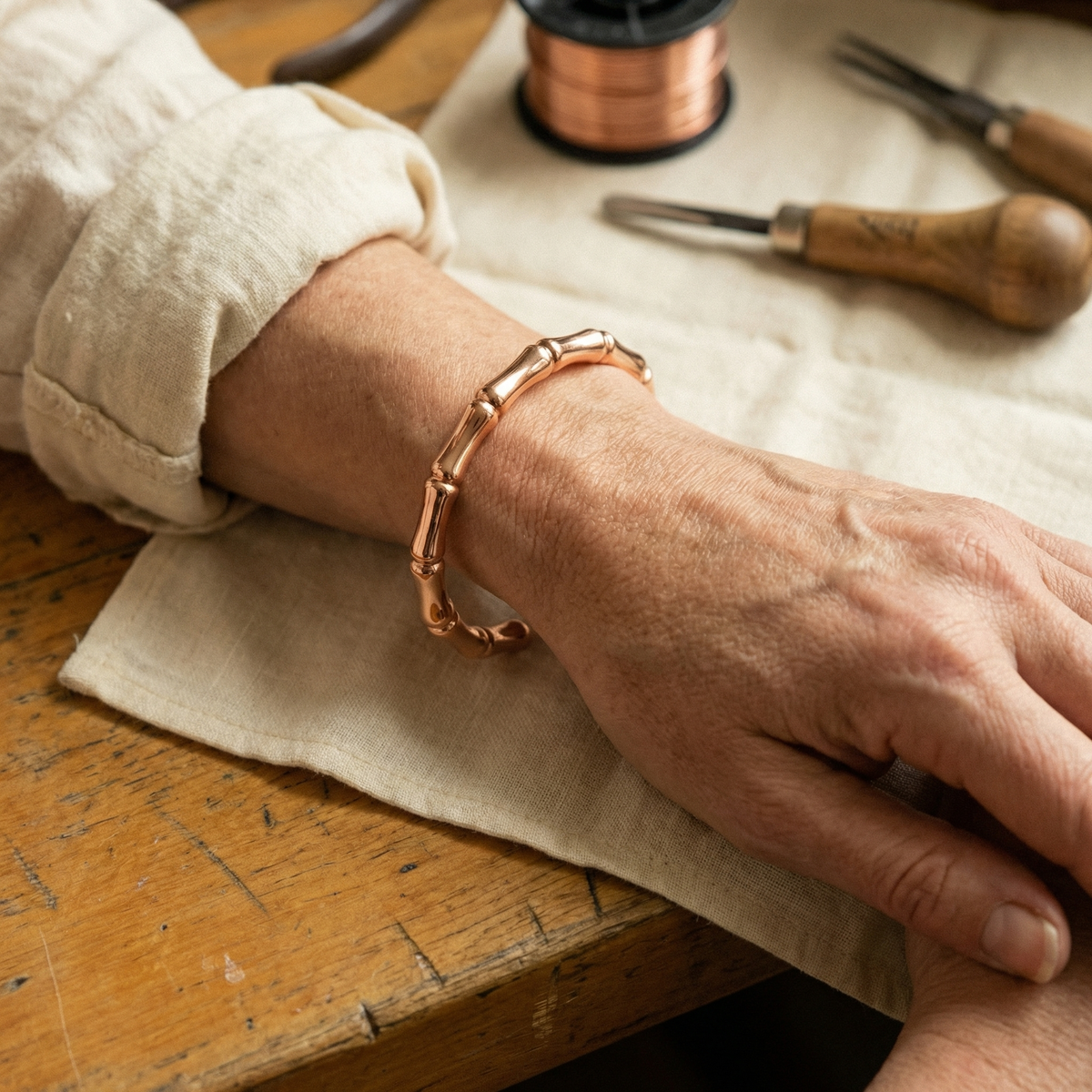 Charlotte's Grove Copper Bracelet