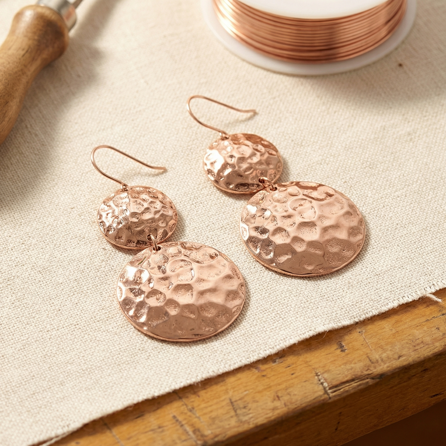 Charlotte's Solstice Copper Earrings