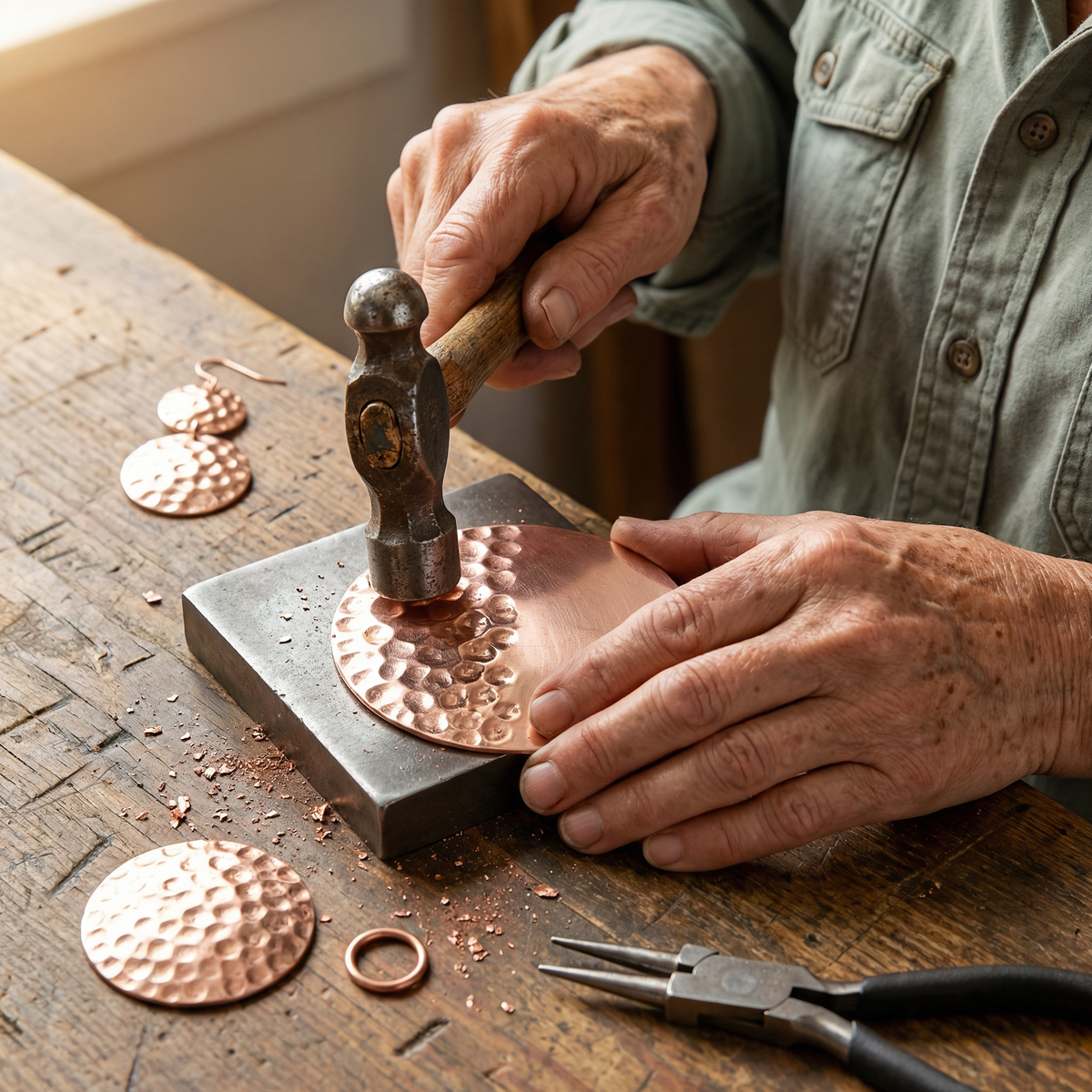Charlotte's Solstice Copper Earrings