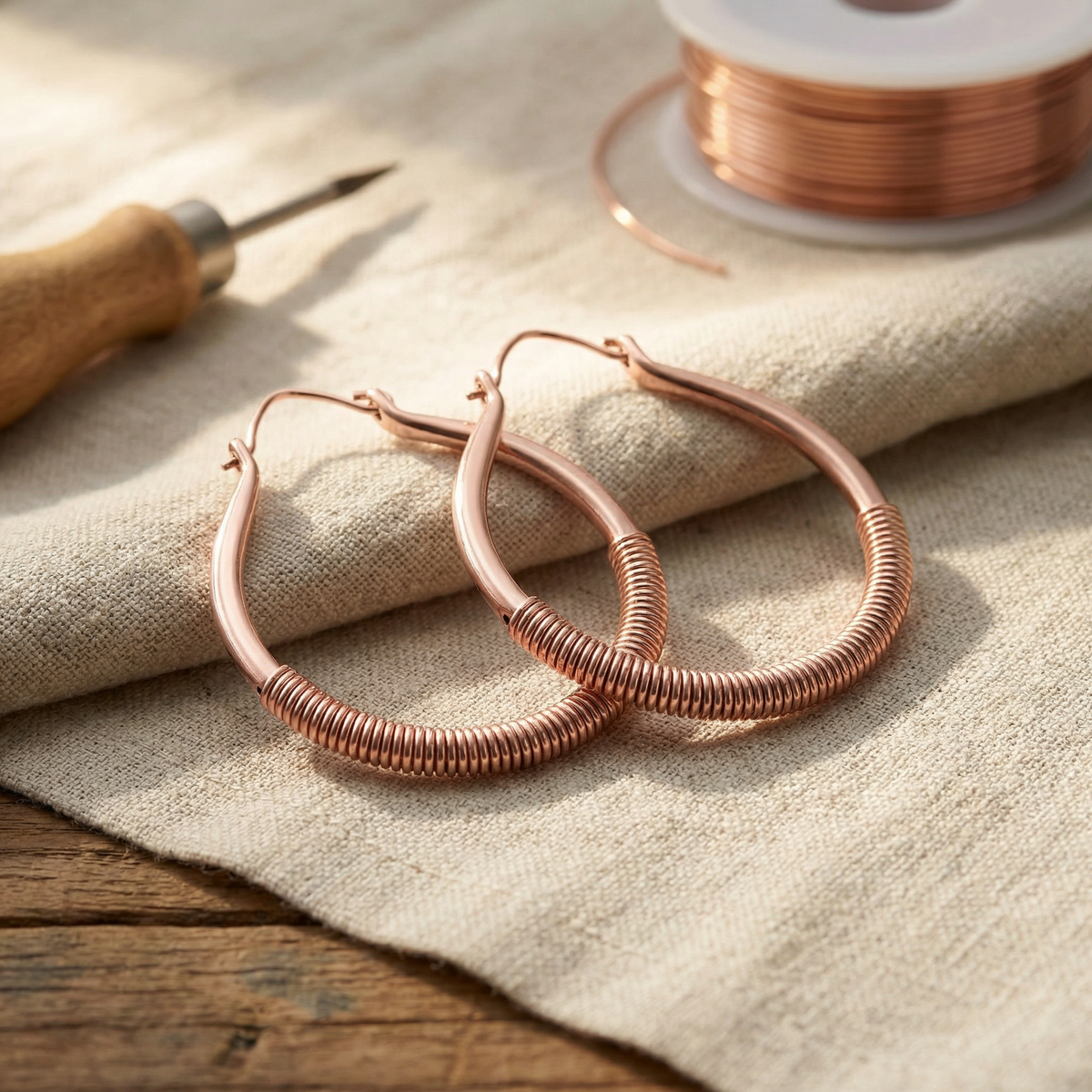 Charlotte's Creek Copper Earrings