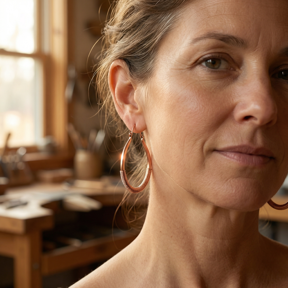 Charlotte's Creek Copper Earrings