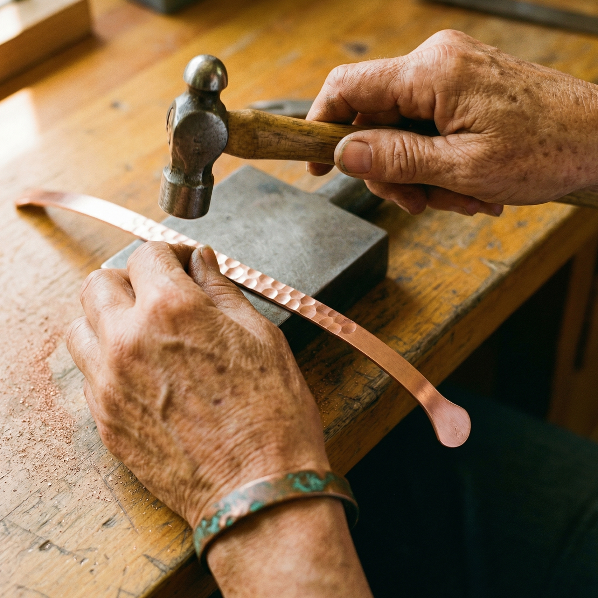 Charlotte's Lodestone Copper Bracelet