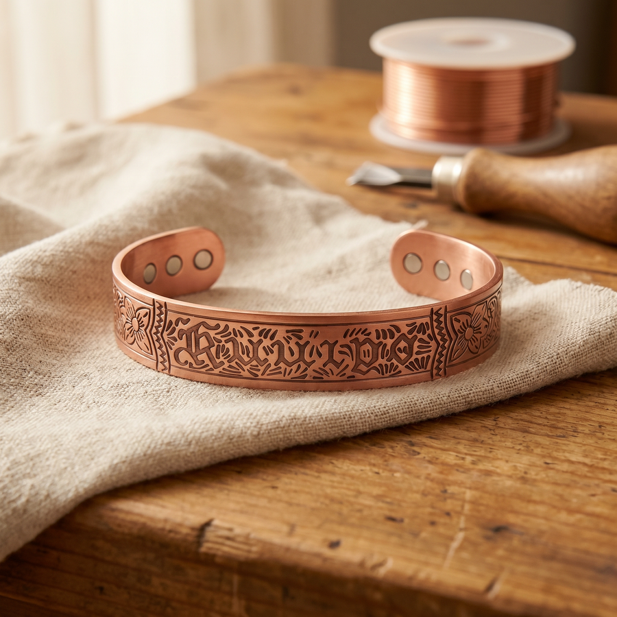 Charlotte's Drift Copper Bracelet
