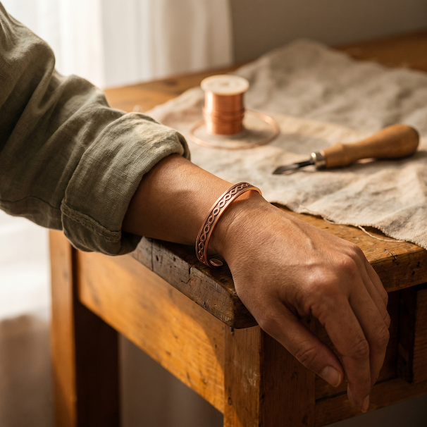 Charlotte's Current Copper Bracelet